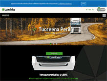 Tablet Screenshot of lumikko.com