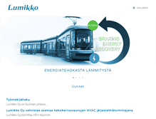 Tablet Screenshot of lumikko.fi